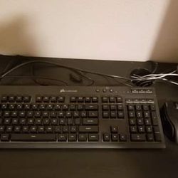 cosair keyboard and mouse