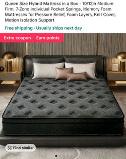 Queen Mattress medium firm