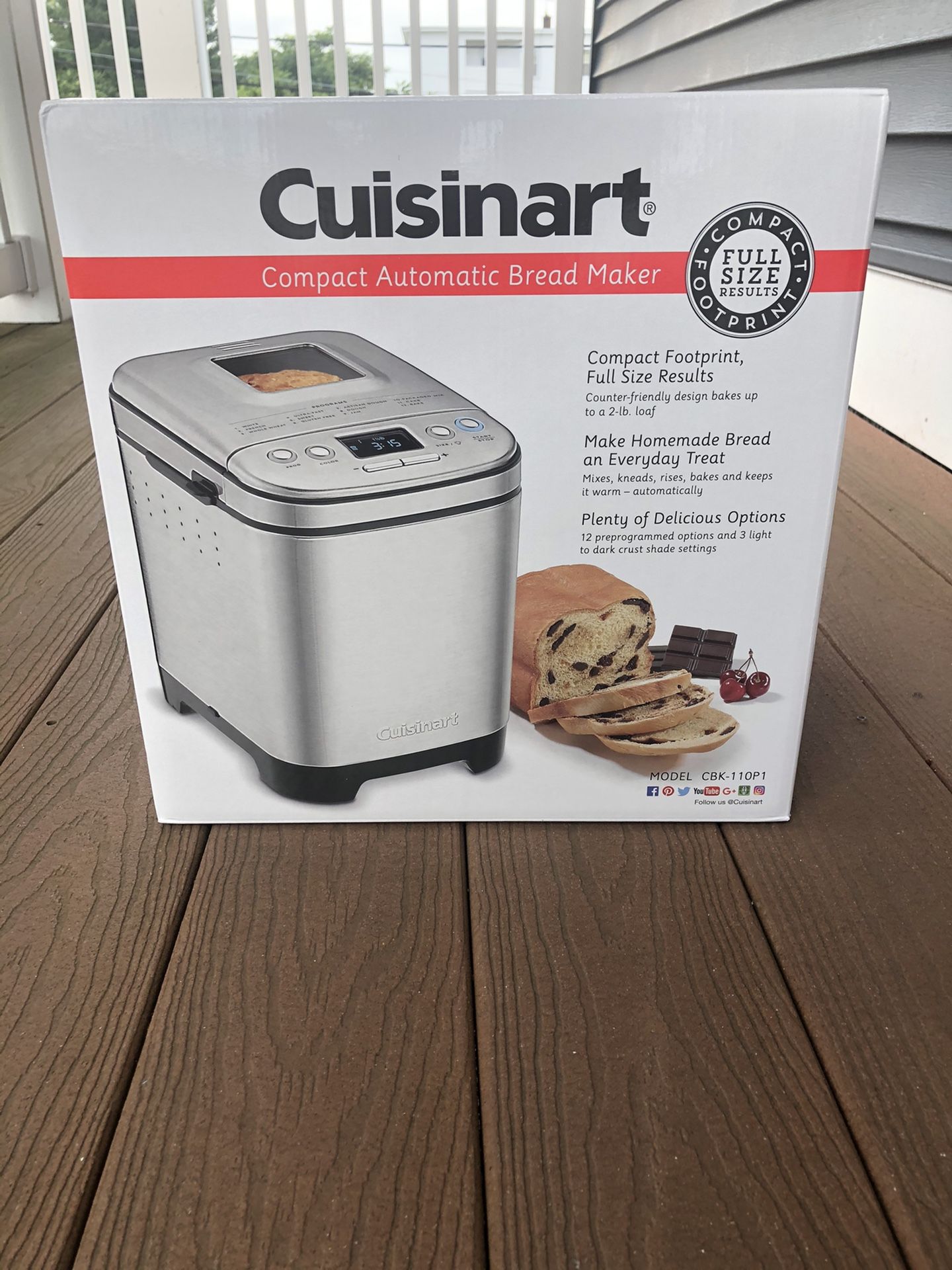 Cuisinart bread maker