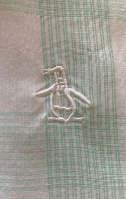Penguin Button Short Sleeve Shirt - Large Size - Classic Fit - Excellent Condition