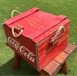 Vintage Classic Coke Ice Cooler