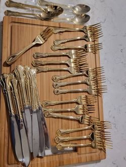 Gold Stainless Steel Tabkeware 