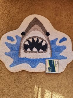 Your Zone Shark Bath Rug