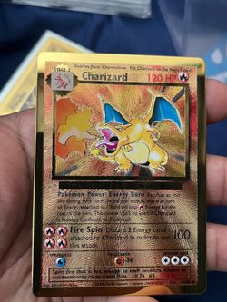 The Pokémon Company Charizard Celebrations Metal Card 004/102 Holo Promo ENG