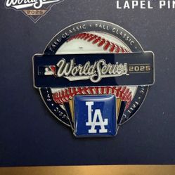 2025 World Series • Fall Classic Los Angeles Dodgers Lapel Pin