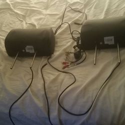 Headset monitor for car