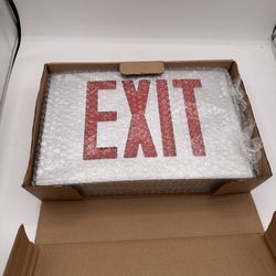 ESW aluminum Exit Sign LED 