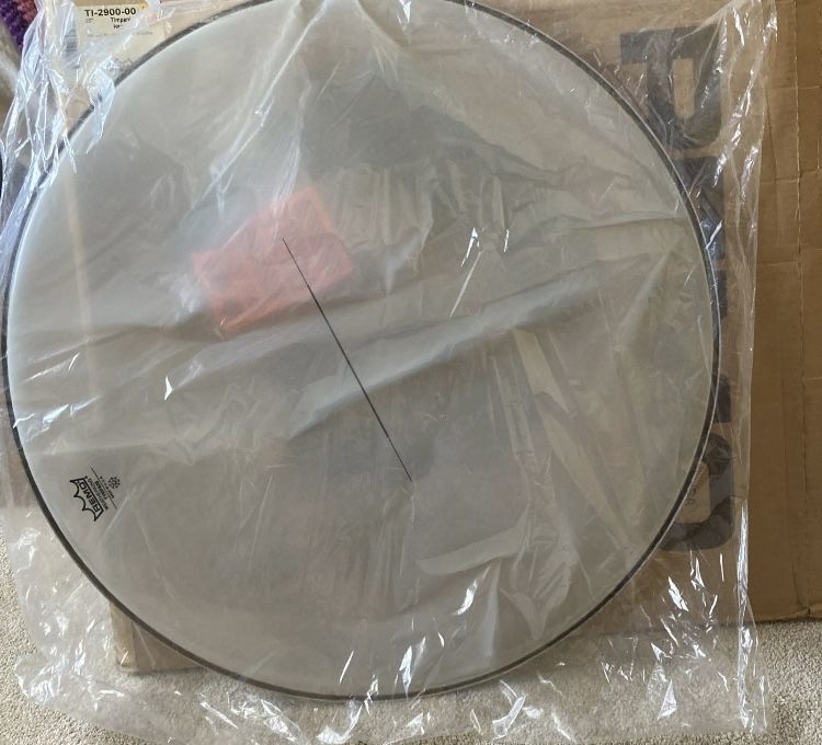 New Remo 29" Timpani Standard-Hazy Head