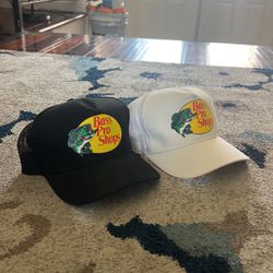 2 Bass Pro Shops Hats 