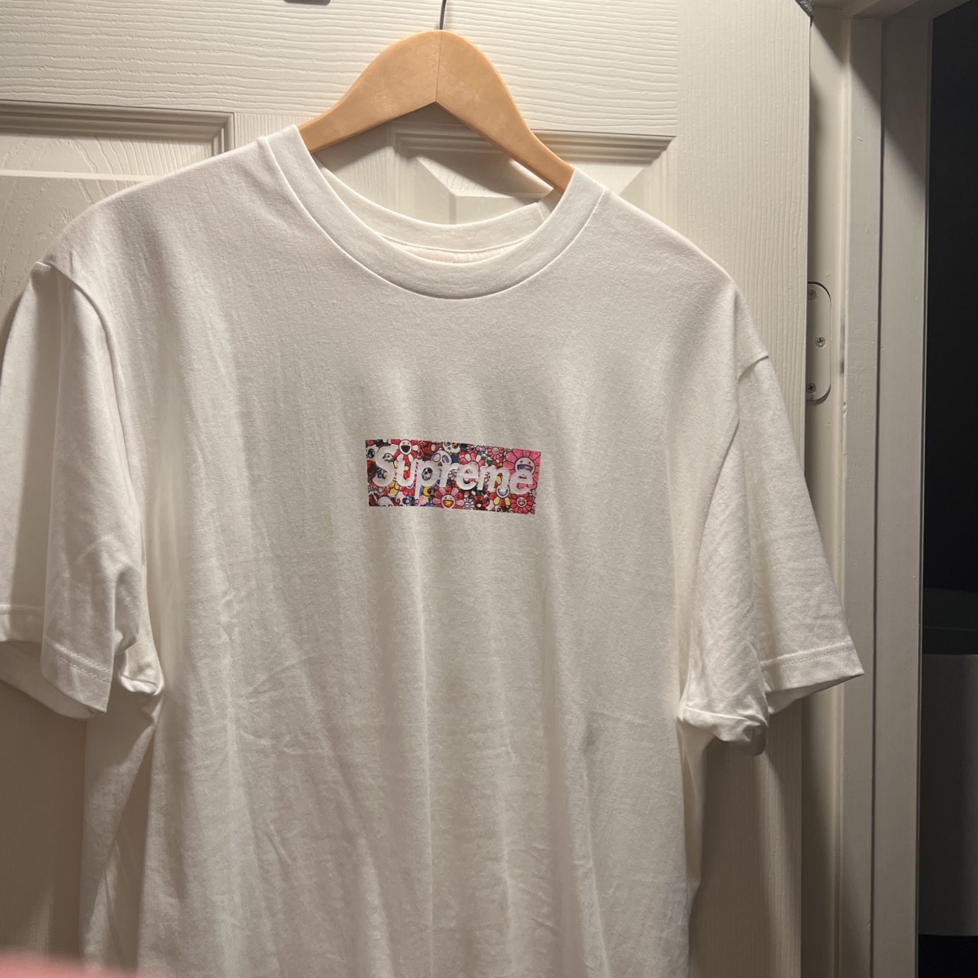 READ DESCRIPTION Supreme Takaski Murakami COVID-19 Relief Box Logo Tee T-shirt