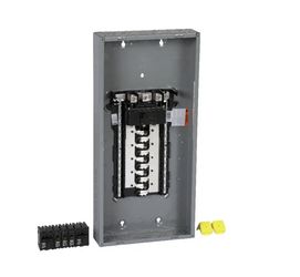 Square D Homeline 200 -Amp 20-Spaces 40 -Circuit Indoor Convertible Main Lug Plug-On Neutral  1556