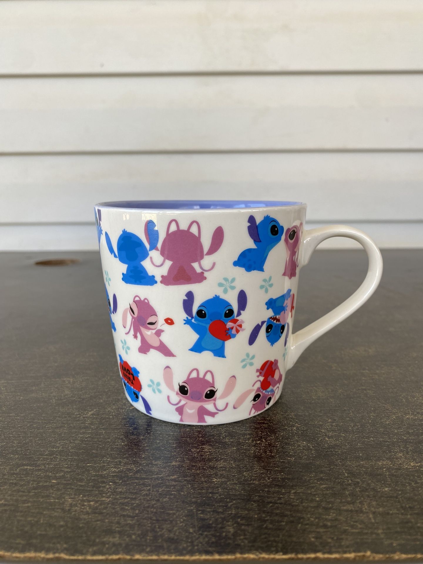 Disney Stitch & Angel True Love Mug (15 Oz)