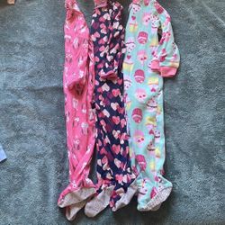 2T Footie Pajamas 