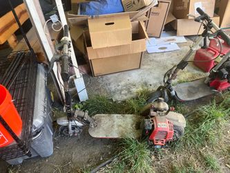 Four stroke gas scooter