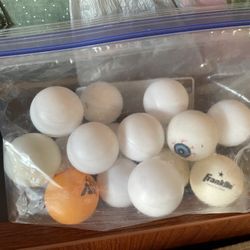Ping Pong Balls 
