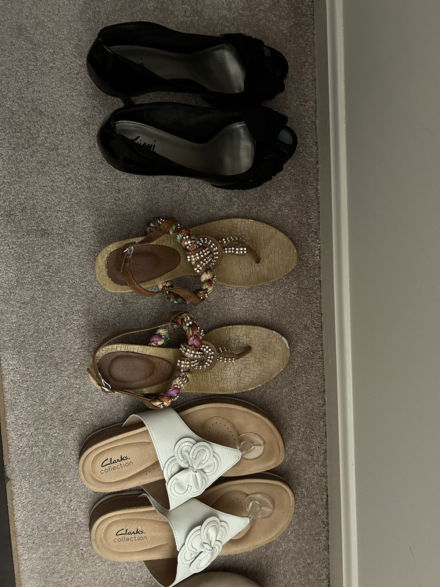 Various Dress Shoes, Boots, Sandals