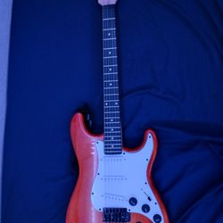 Electric Guitar, Color Oak