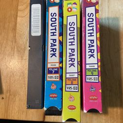 South Park VHS Tapes (Include 1999 Movie)