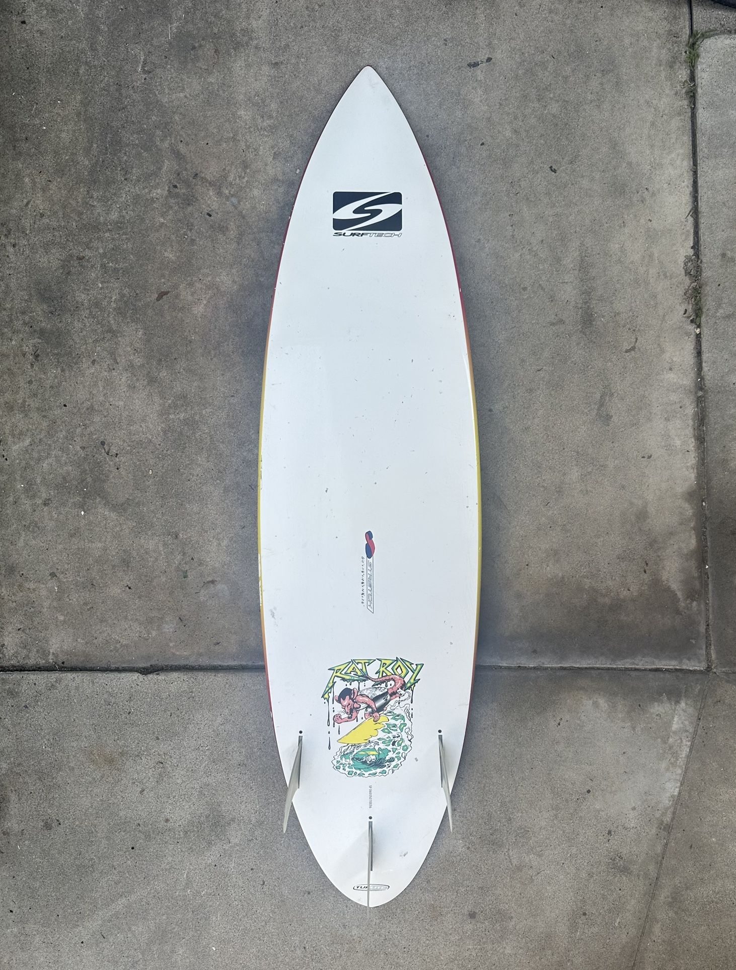 Surftech Rat Boy 6’ Short board