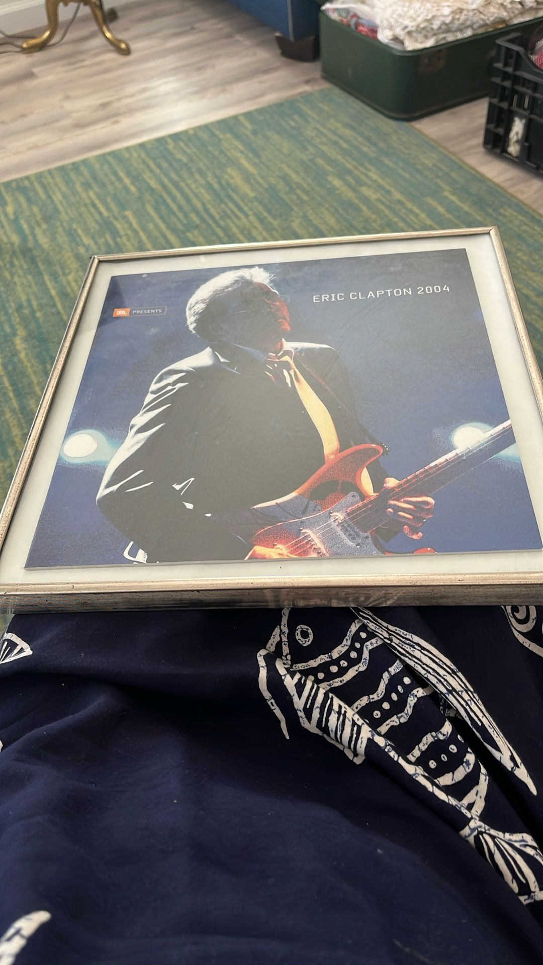 Eric clapton Framed Program 2004