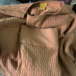 Light Brown Sweat Suit