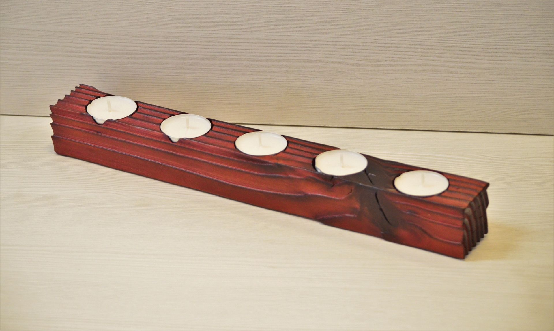 Shou Sugi Ban Tealight Candle Holder