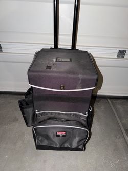 Rubbermaid Rolling Tool Bag with Telescoping Handle