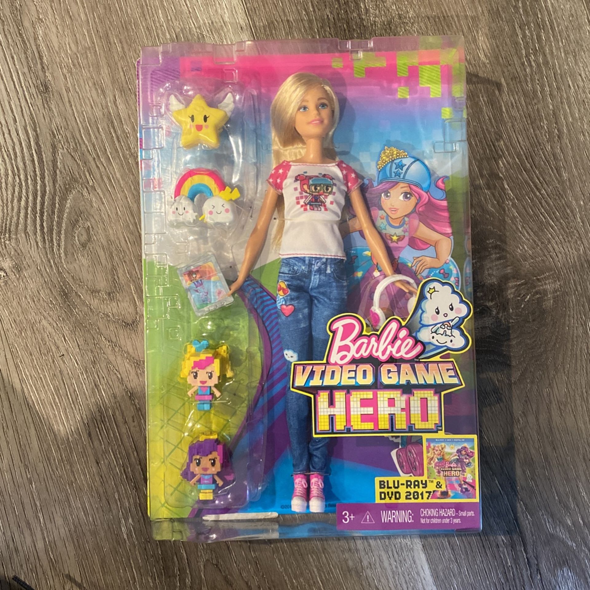 Barbie Video Game Hero Doll w/ game Characters