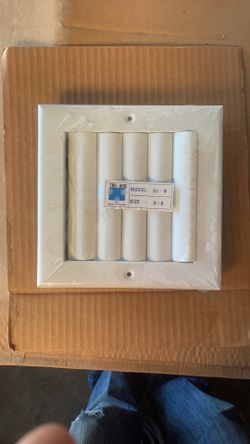 HvAC 6x6 tru-aire  suply tegister model 301-M