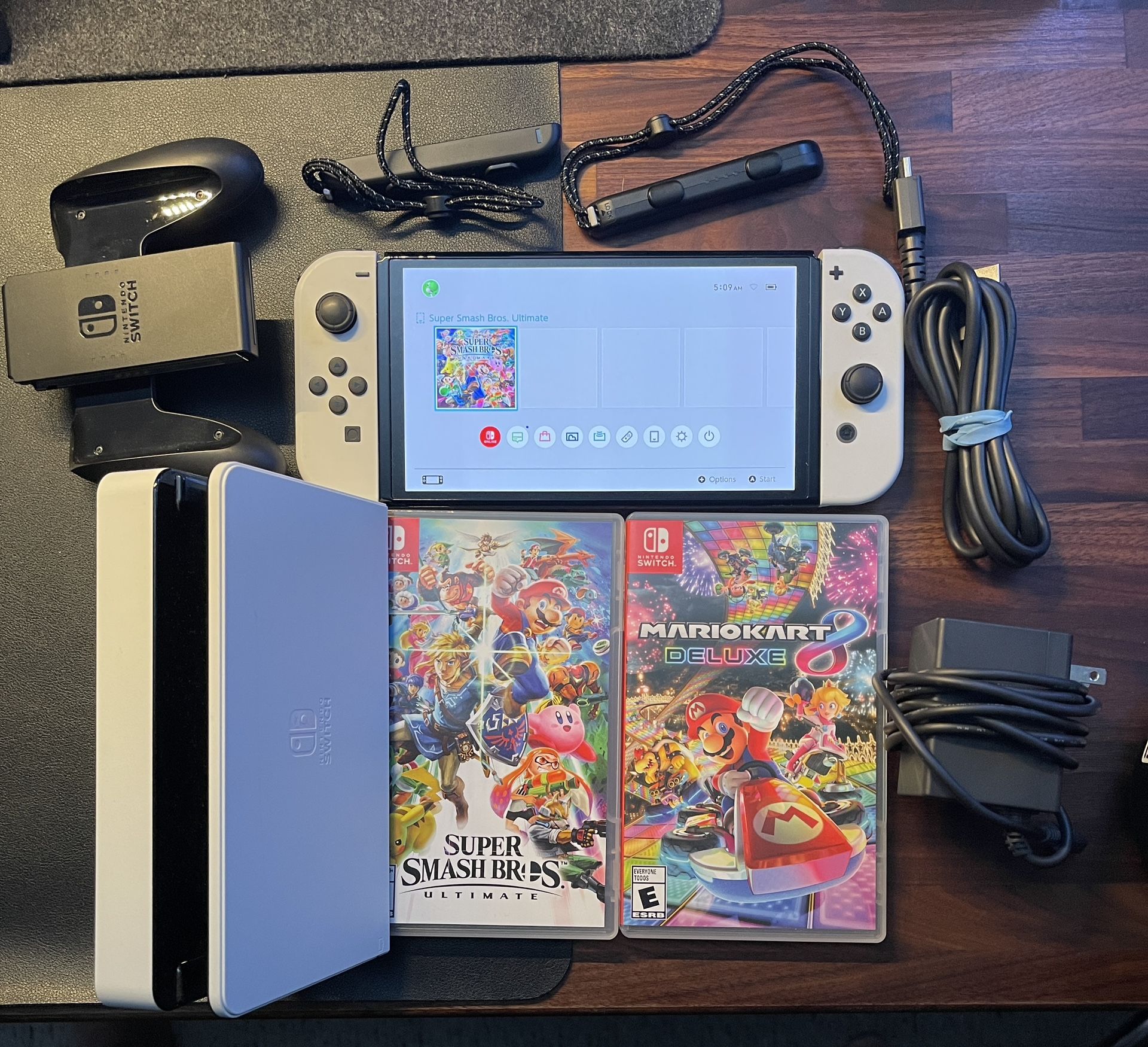 Nintendo Switch OLED 128gb + Games 