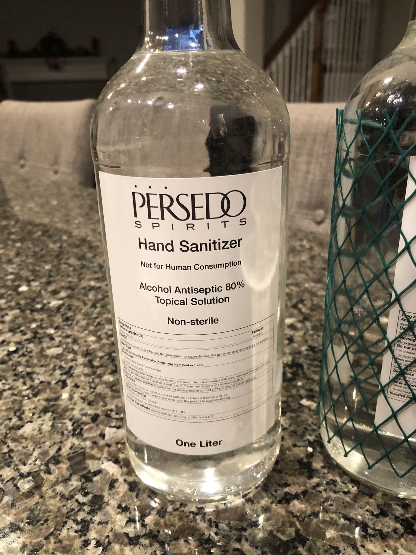 2000 Vodka distillery hand sanitizer