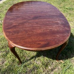 Oval Dining Room Extension Table 