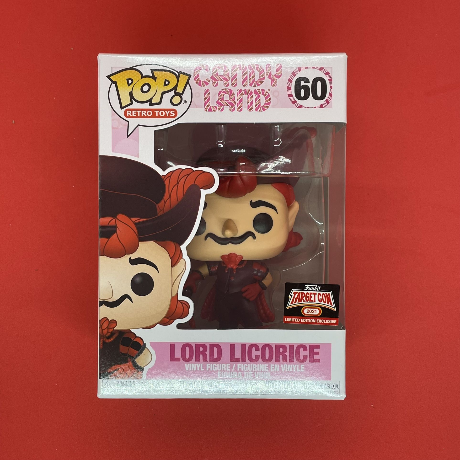 Funko POP! Retro Toys: Candy Land LORD LICORICE # 60 TARGETCON 2021 Exclusive