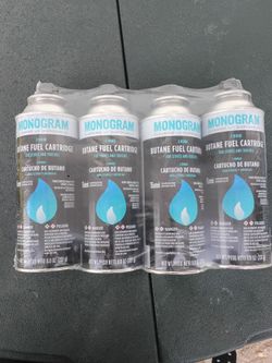 Monogram Butane Fuel Cartridges (4)