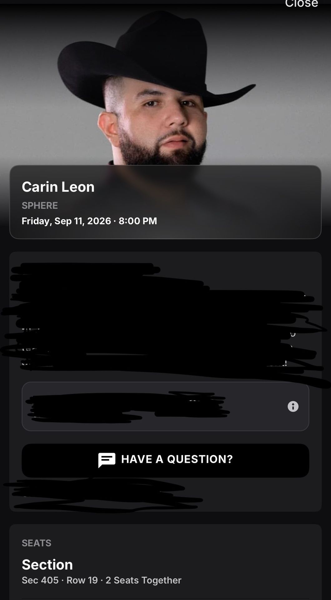 Carin Leon Concert Tickets