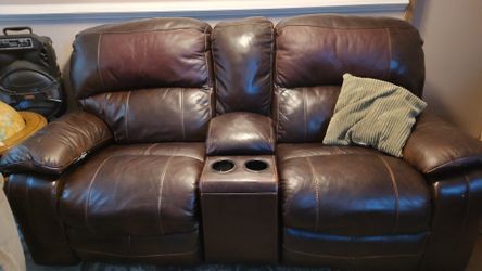 FREE Leather Couch/Loveseat