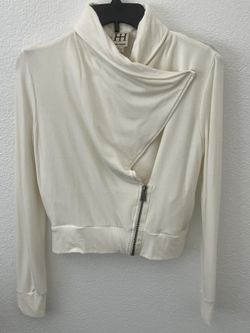 Haute Hippie white blazer XS