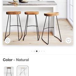 4 Barstool Chairs Nuevas New
