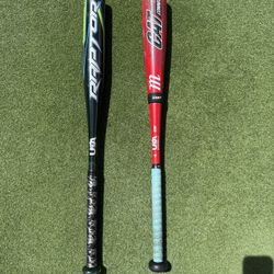 Marucci Cat Connect, Rawlings Youth Baseball Bats