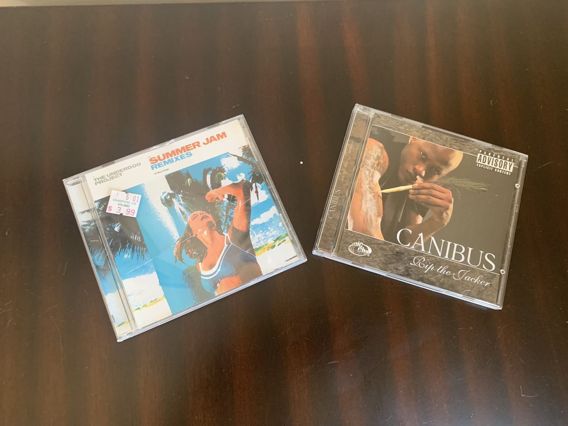 2 CDs ($3 for all)