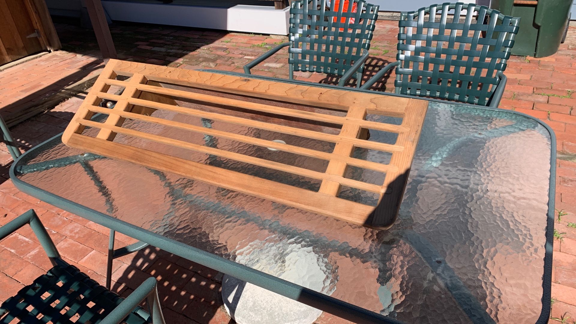 wall mount shelf - wood