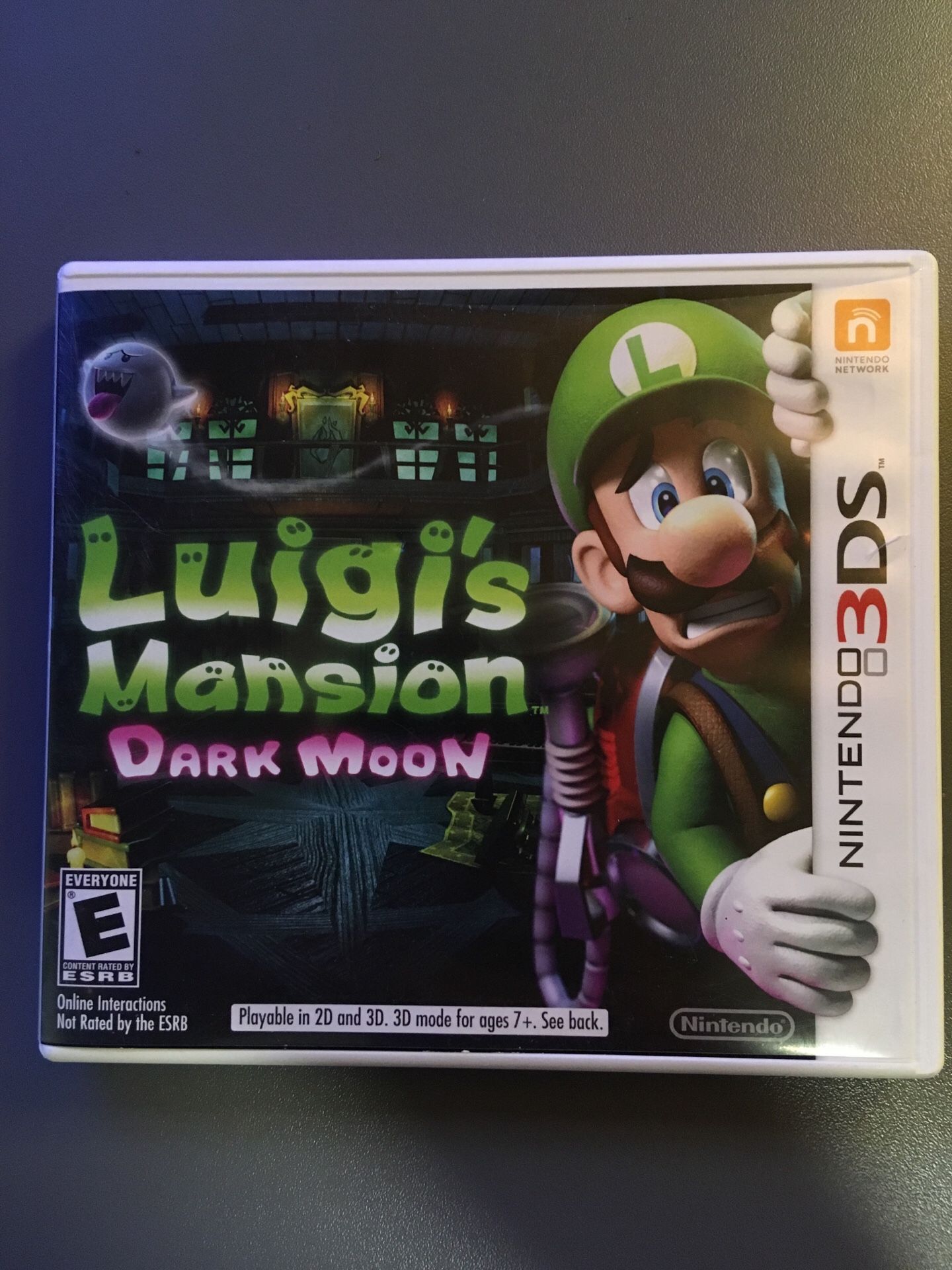 3DS game Luigi’s Mansion