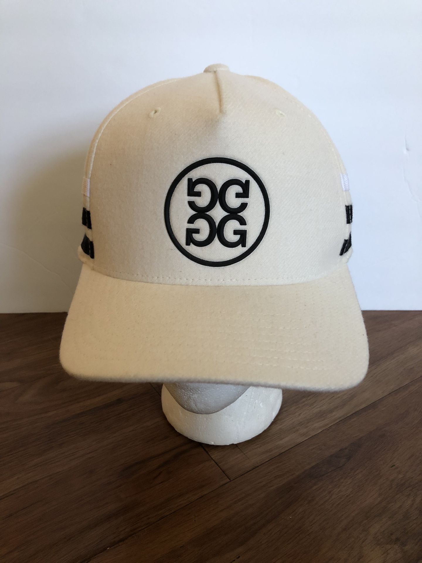 G/Fore Golf Hat Beige Stripes