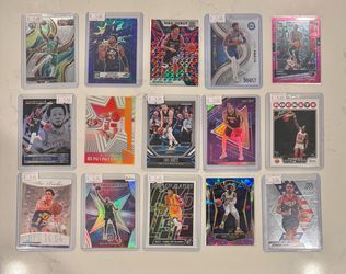 Lot of 15 basketball cards - NBA sports cards
