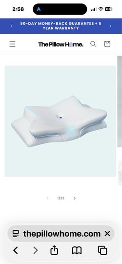 Cozy rest neck and back pillow brand new