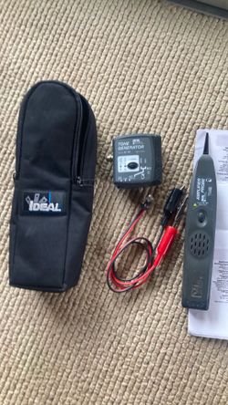 Look ! Tone generator and amplifier probe for electrical work . Sale !
