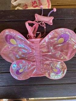 Pink Butterfly Wings 