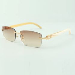 Cartier White Buffs (Buffalo Horn) 