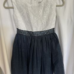 Girls Sparkly Dress, Like New, Size 8