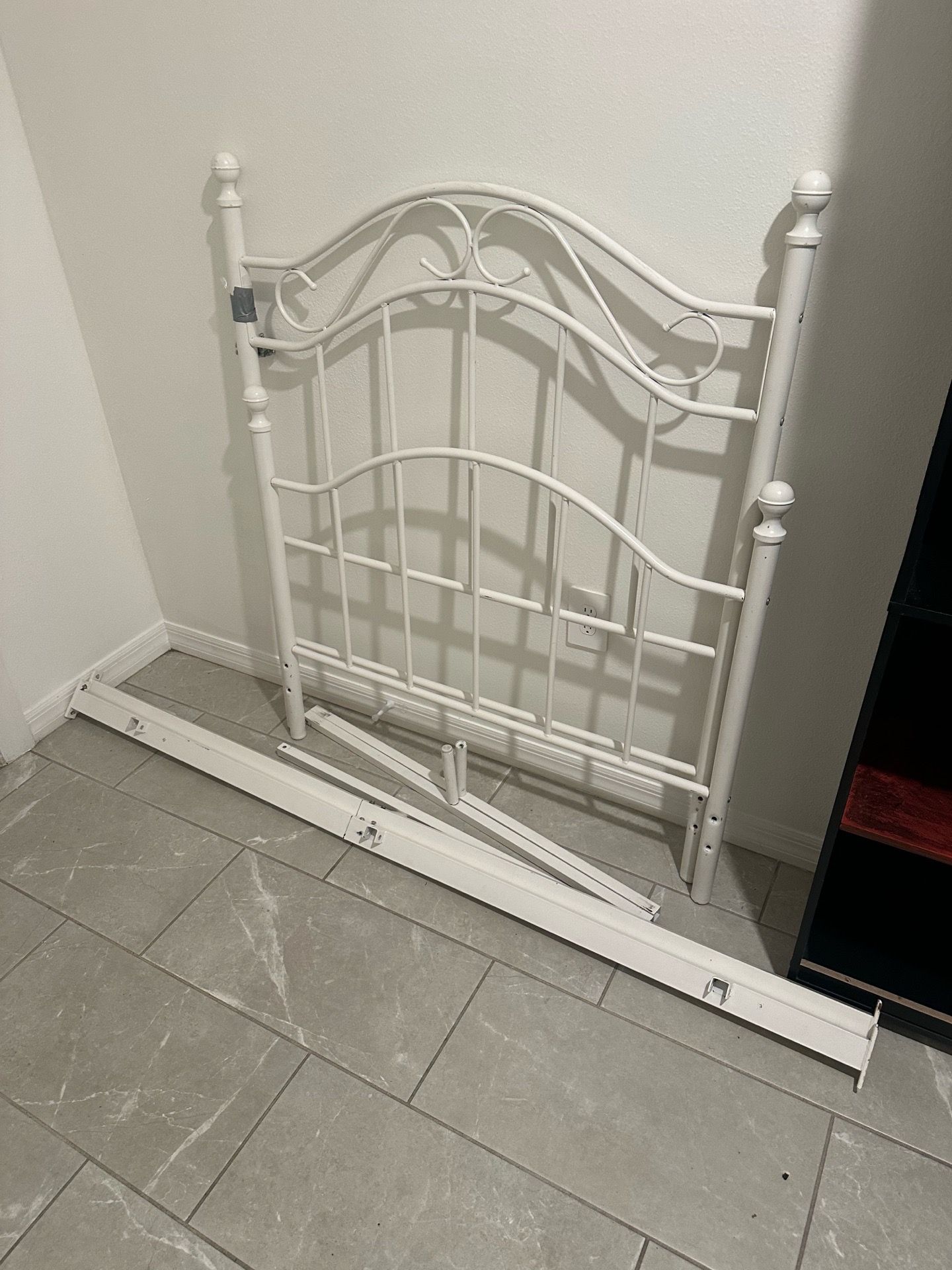 Twin sized bed frame $10 obo